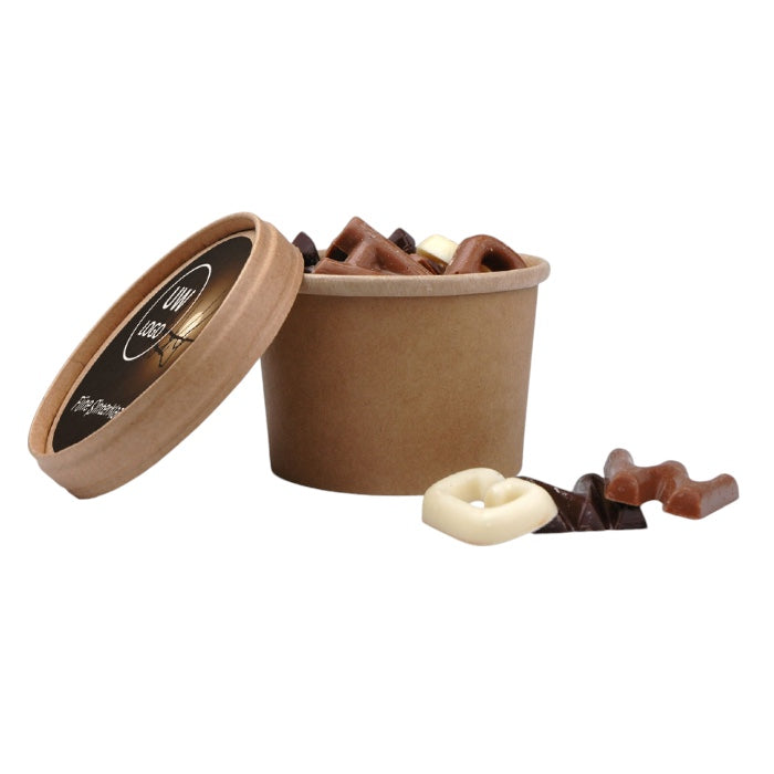 Bio Snoepbeker 100 gram lettertjes