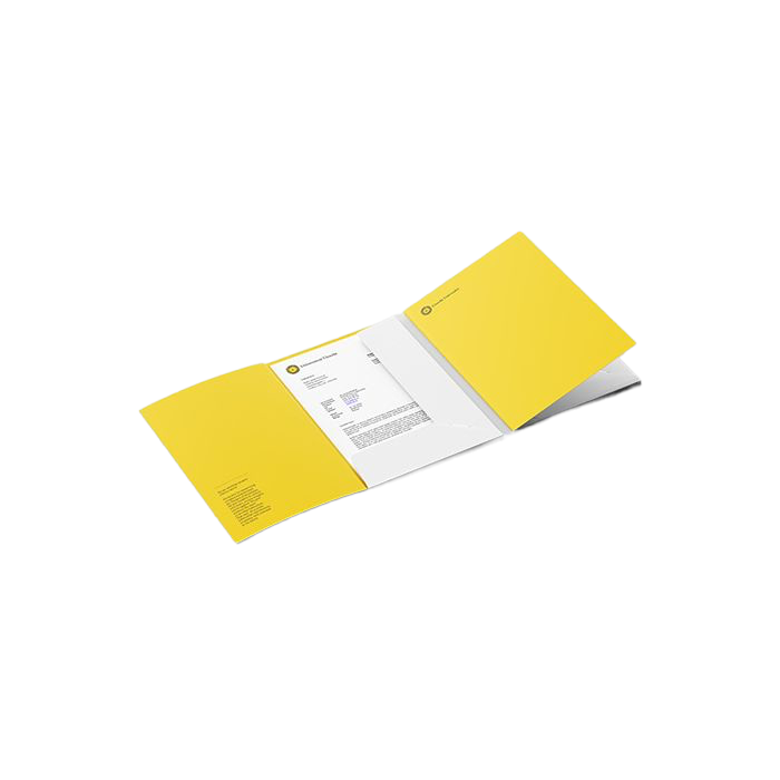 Presentatiemap UU Geel 50 stuks