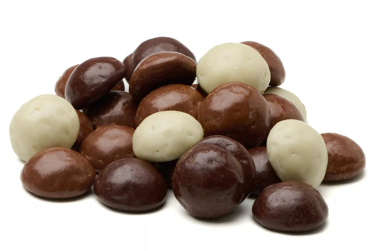 Luxe Geschenkdoosje met chocolade pepernoten - inclusief banderol
