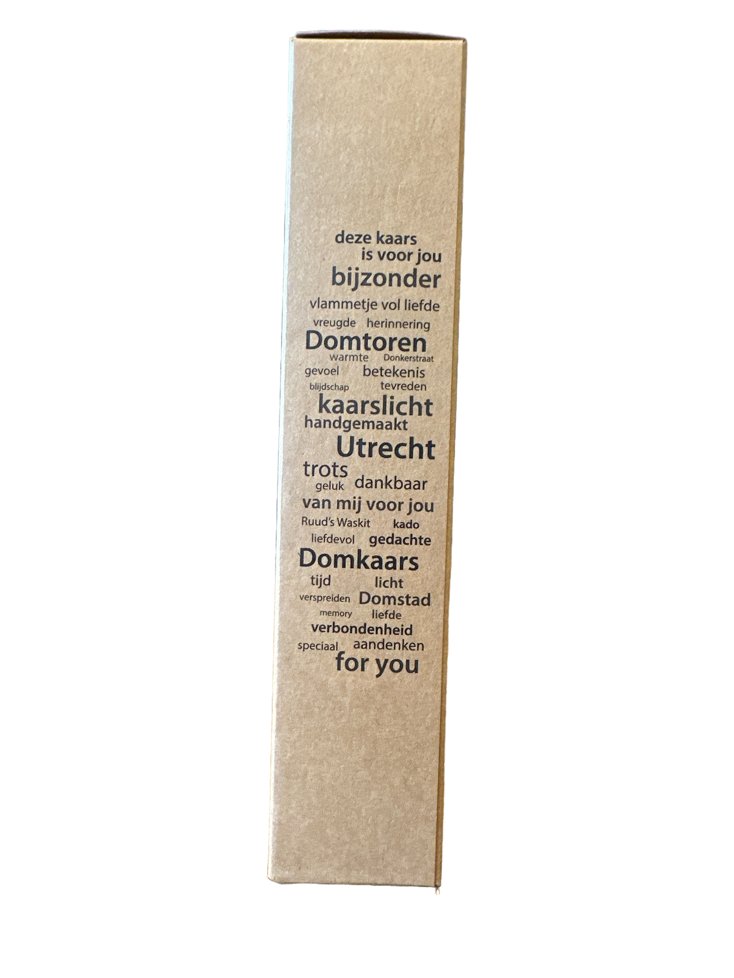 Dom Kaars 22 cm - Geel