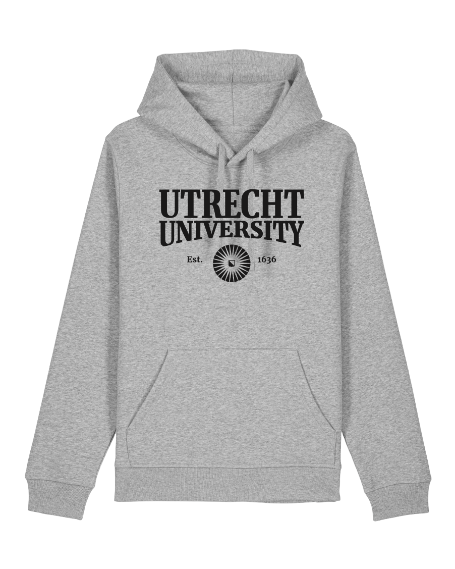 UU Hooded sweater unisex - gray