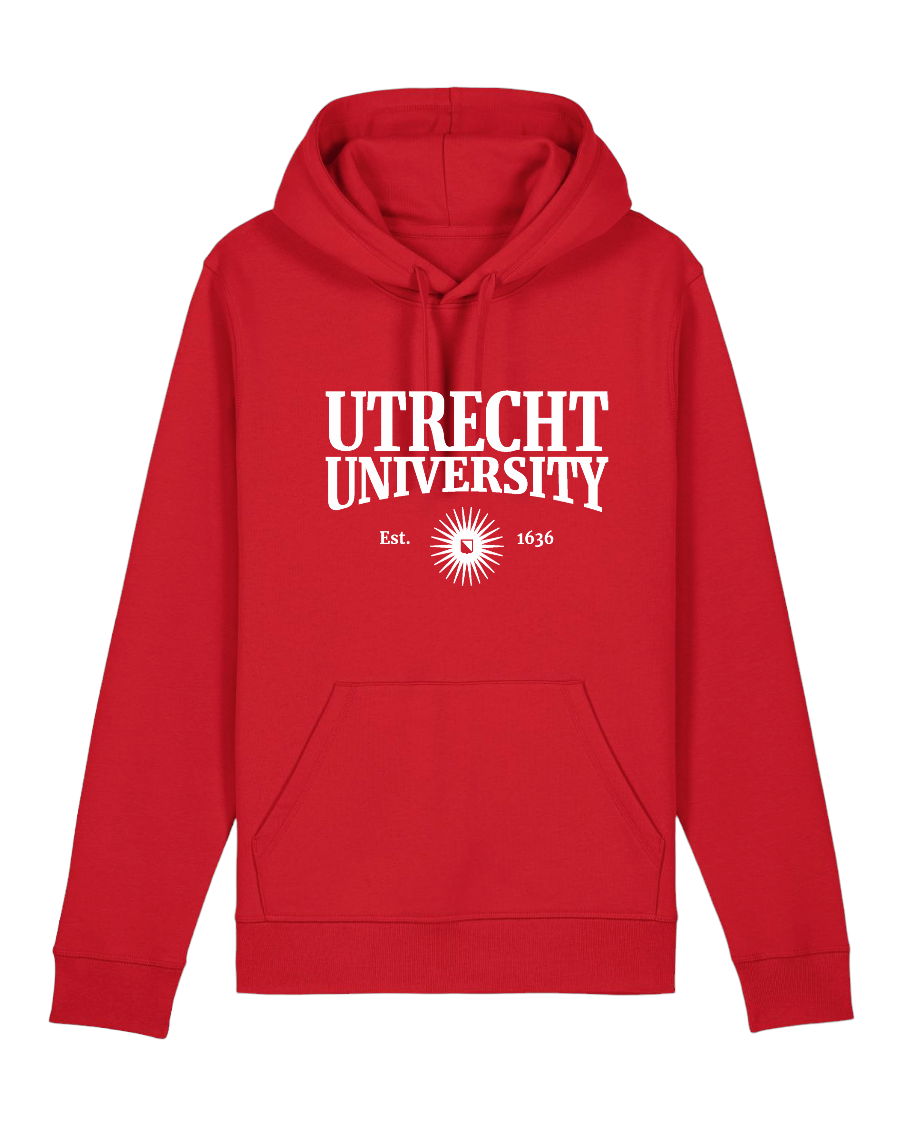 UU Hooded sweater unisex - rood