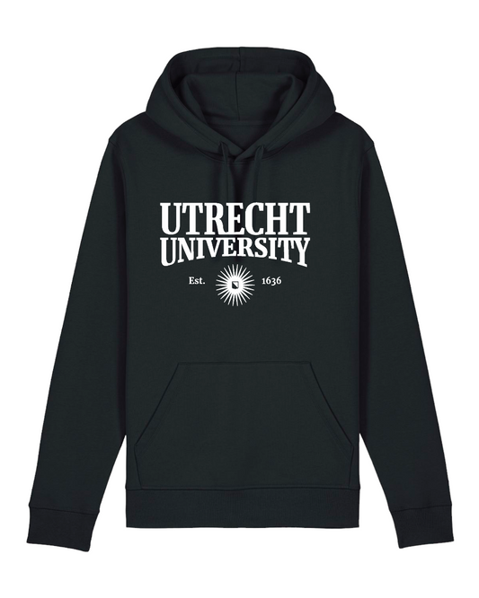 UU Hooded sweater unisex - zwart