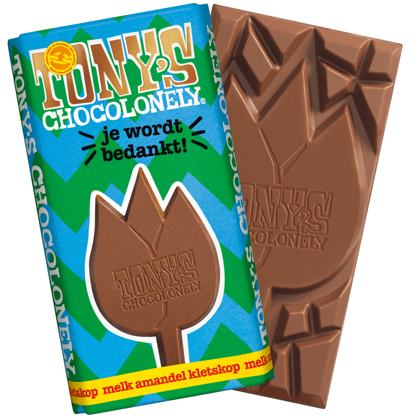 Tony's Chocolonely (180 gram) |Zeg 't met een reep