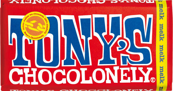 Tony's Chocolonely (180 grams) | own wrapping made of growth paper