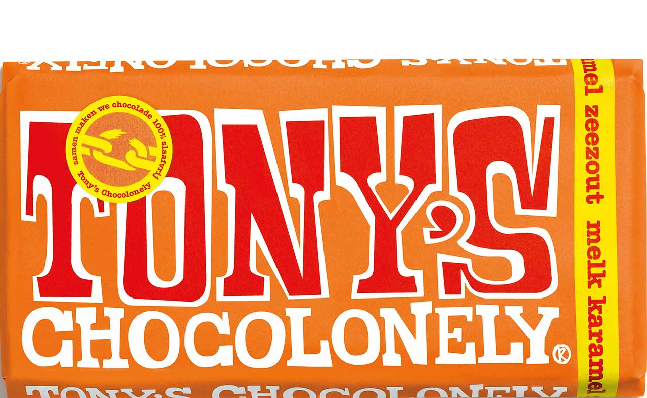 Tony's Chocolonely (180 grams) | own wrapping made of growth paper