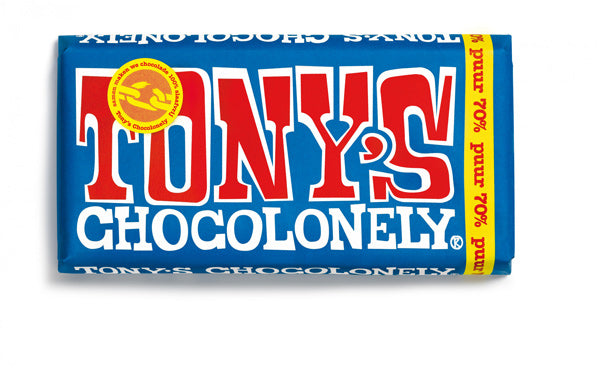 Tony's Chocolonely (180 grams) | own wrapping made of growth paper