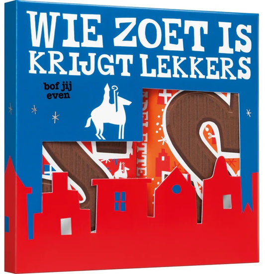 Tony's kadodoos sint melk S + melk karamel zeezout s