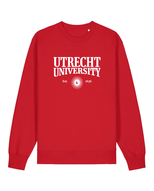 UU sweater unisex – rood