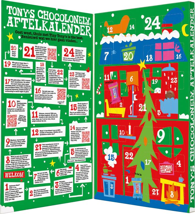 Tiny Tony's Aftelkalender groot