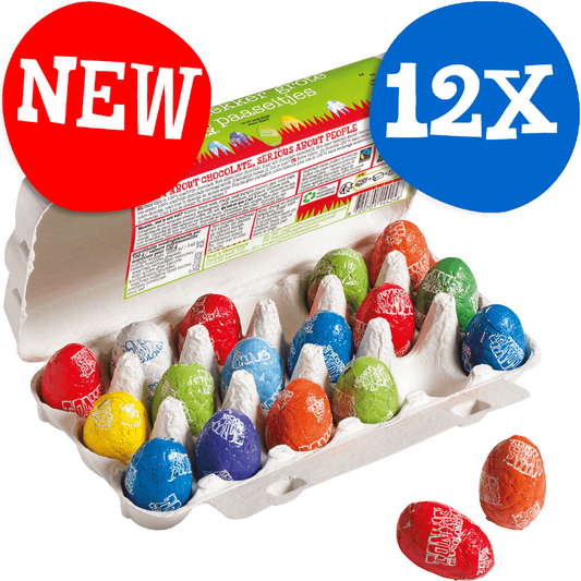 Tony Chocolonely paaseitjes mix doosje groot