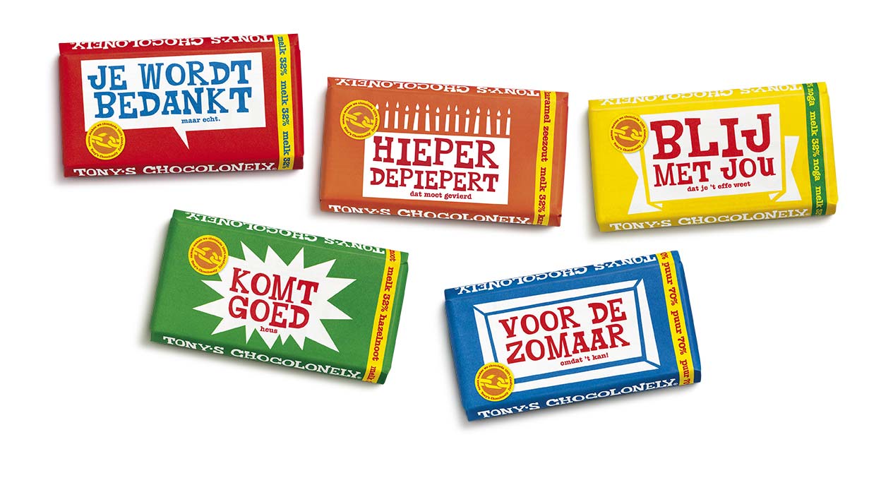 Tony's Chocolonely (180 gram) |Zeg 't met een reep