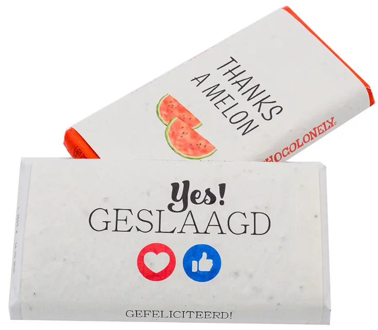 Tony's Chocolonely (180 grams) | own wrapping made of growth paper