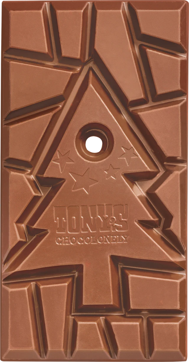 Tony's Kerstreep melk gemberkoekjes