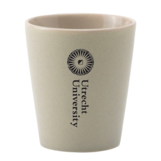 Trendy mok zonder oor grijs