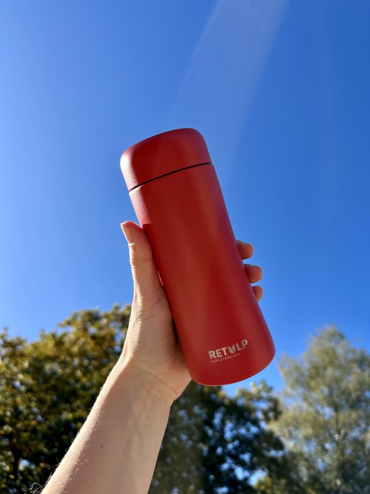 Retulp Tumbler Thermosbeker - rood