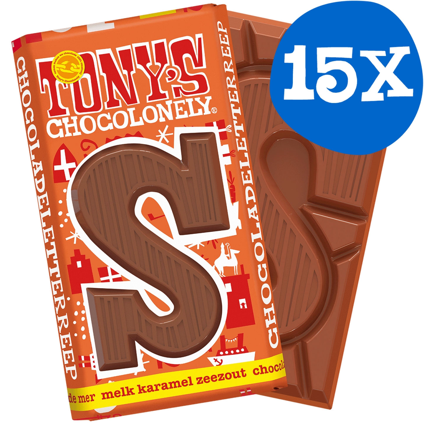 Tony's Sint reep S - verschillende smaken - per 15 stuks