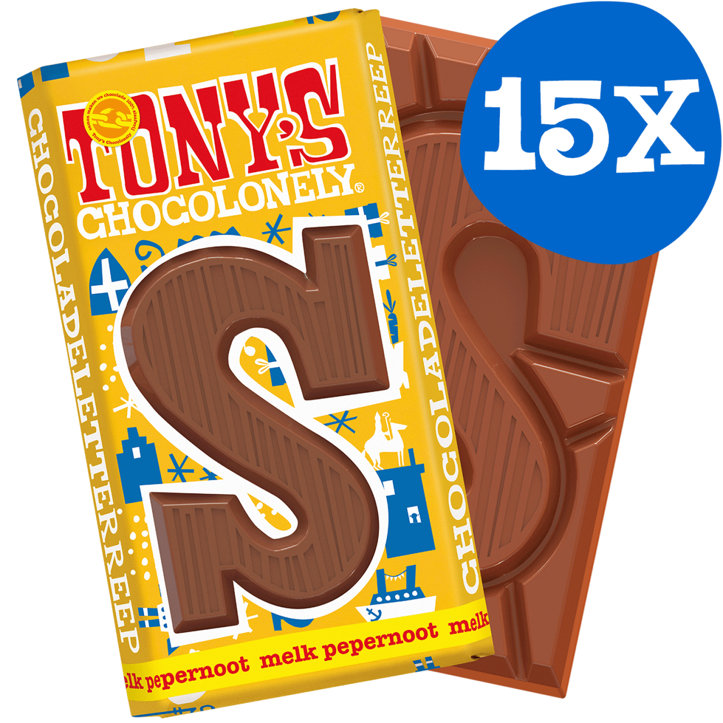 Tony's Sint reep S - verschillende smaken - per 15 stuks