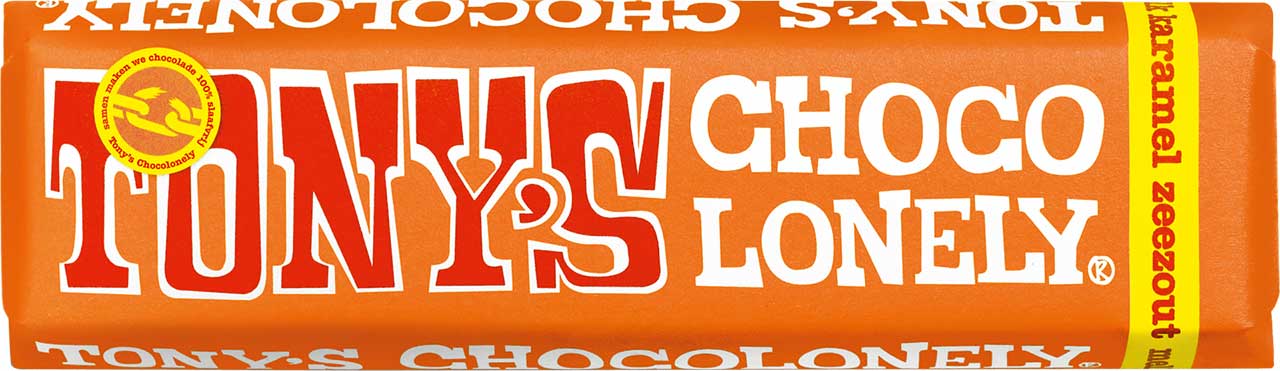 Tony's Chocolonely (50 grams) | own wrapping made of growth paper