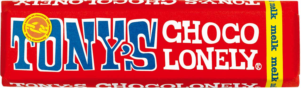 Tony's Chocolonely (50 grams) | own wrapping made of growth paper