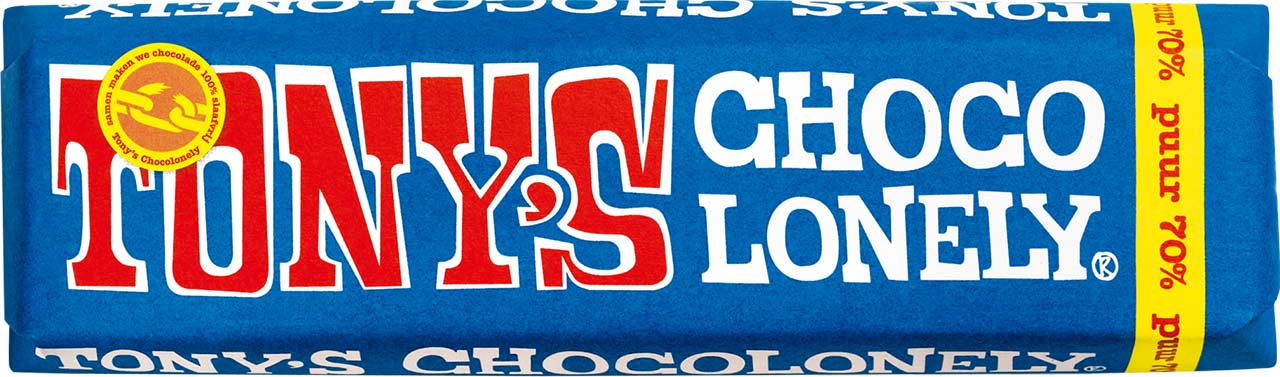 Tony's Chocolonely (50 grams) | own wrapping made of growth paper