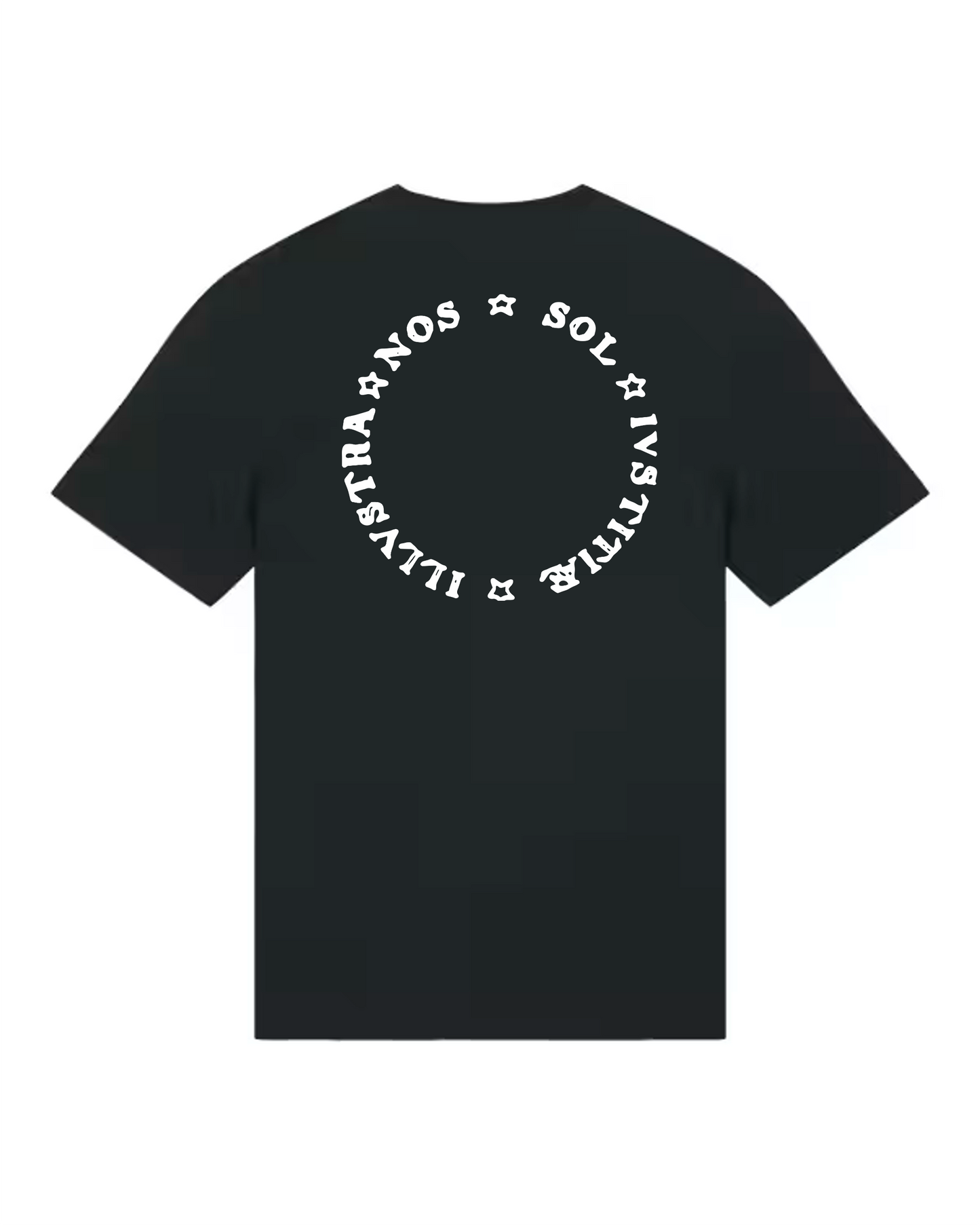 UU T-shirt Vintage - zwart